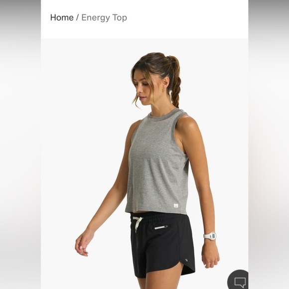 Vuori Tops - ♥️… Vuori Energy tank muscle Top Grey XS